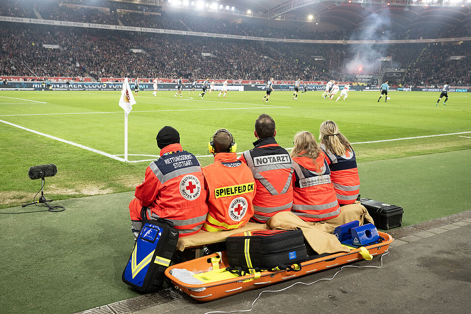 DRK x VfB Stiftung: Einsatzkräfte